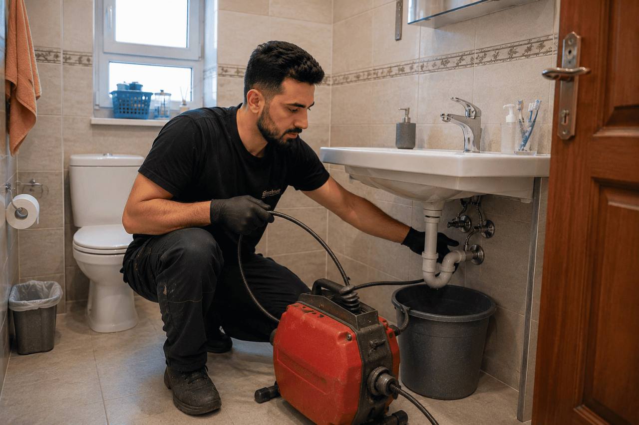 Kartal Lavabo ve Eviye Gider Açma